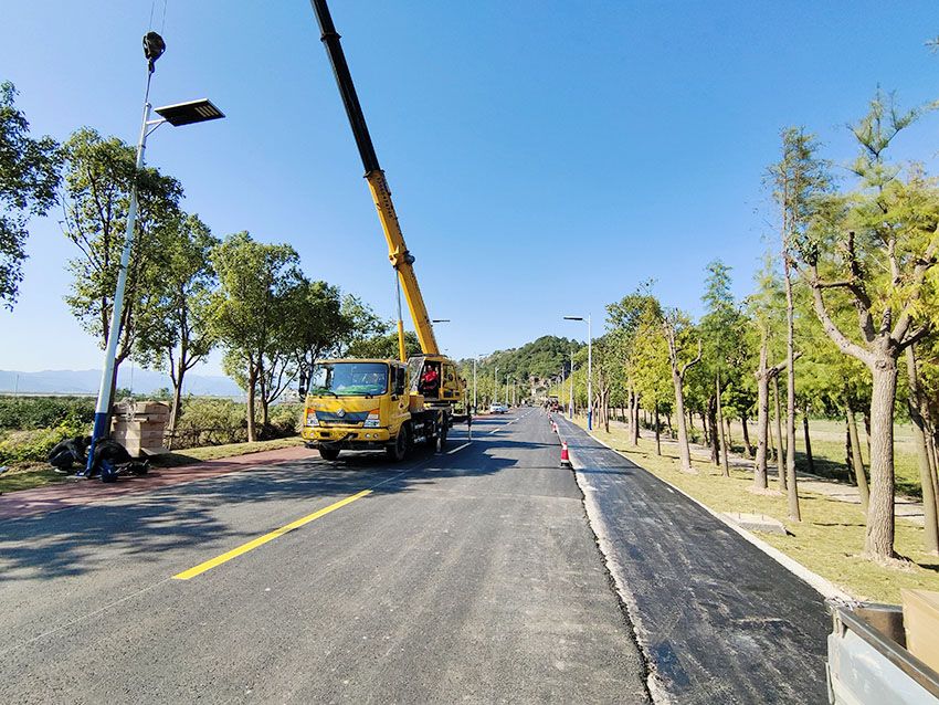太阳能路灯安装